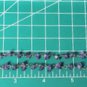 Vtg Sterling Silver Amethyst Handmade Wire Link Choker Chain Necklace Lot 15.25"