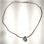 Vintage Sterling Silver *Crystal* Pendant Ball Chain Necklace Lot 20"