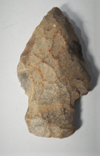 Ancient AL Archaic Basal Notch Siliciclastic Arrowhead Lot