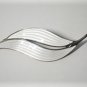 Vintage Sterling Silver Norway Aksel Holmsen White Guilloche Pin Brooch Lot