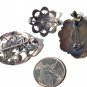 Vintage Sterling Silver Vitorian Revival Wear Repair Pin Brooches Lot of 3