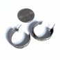 Vtg Sterling Silver 12K GF Hogan Story SOUTHWEST Navajo Hoop Earrings Lot TSK