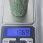 Ancient Massive Green Jasper Carved Cylindical intaglio Seal Pendant Bead