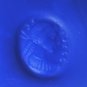 Ancient Chalcedony King or Noble Portrait Stamp Seal w Parthian Script Caption