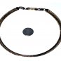 Vtg Sterling Silver Gold Over OMEGA Chain Choker Necklace Lot 18-1/4" w Extender
