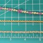 Vintage 14K Gold Filled Chain & Beaded Bracelets Lot 3 Pcs