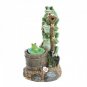 Solar Statue Frog Decor