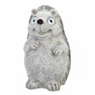 Cute hedgehog Statue: his yes get solar light and bright your garden at night.