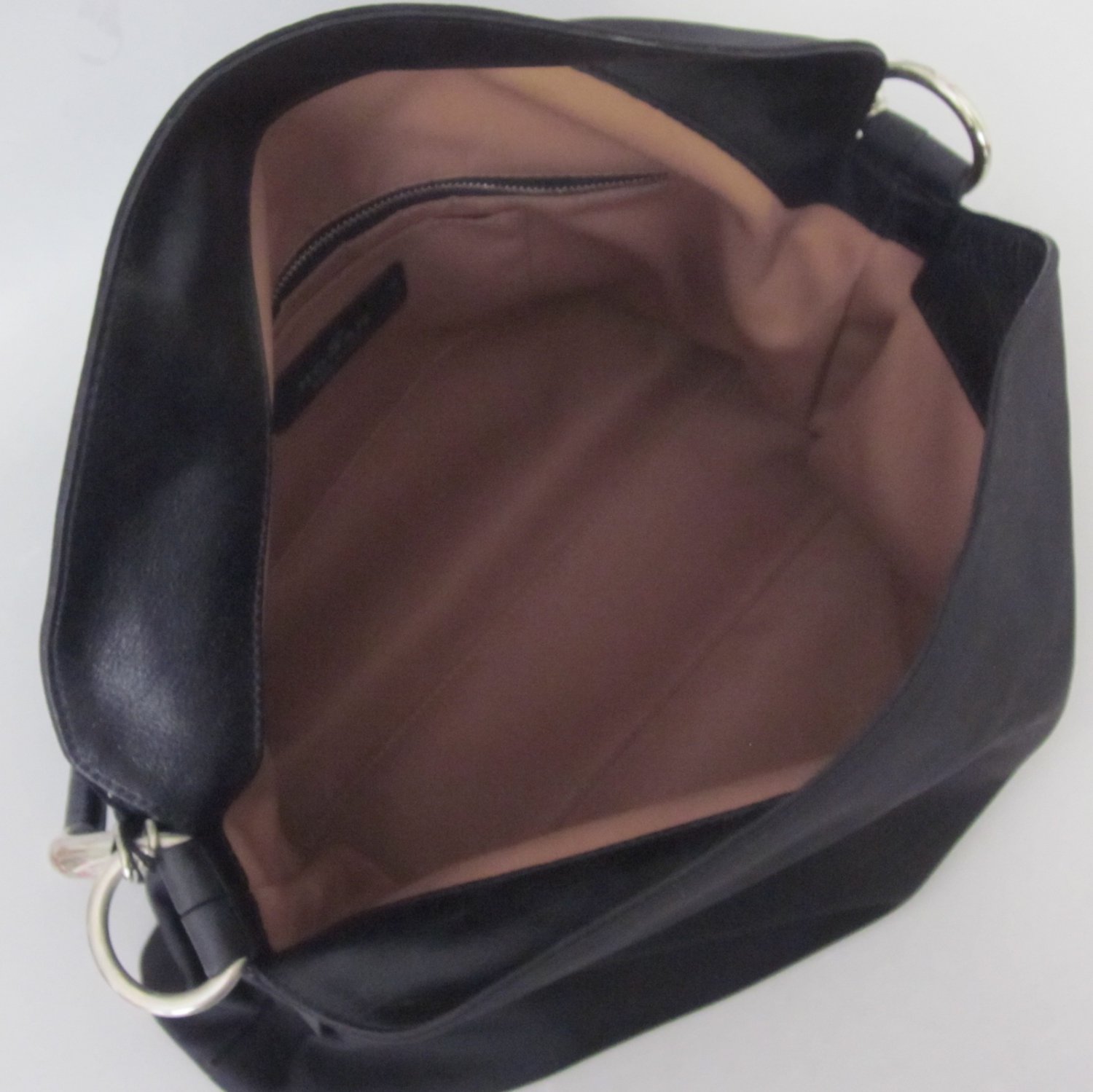 New Authentic Hogan JP Tod's Hobo Belt Media Purse Bag Black Fabric ...