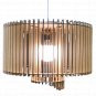 Mdf handmade ceiling pending lamp. Unique design . Illumination and decoration