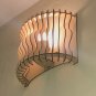 Mdf handmade wall lamp for led bulbs . Improve your home, shop, bar or restaurant