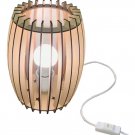 Mdf Wooden table lamp or bedside , environmentally friendly for a contemporary feel at home.