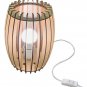 Mdf Wooden table lamp or bedside , environmentally friendly for a contemporary feel at home.