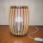 Mdf Wooden table lamp or bedside , environmentally friendly for a contemporary feel at home.