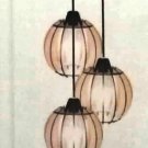 Three pending lamps for your interior design and lighting-  110-220 v