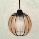 Beautiful mdf wood ceiling pending lamp 17 cm  (6.69 inches) diameter