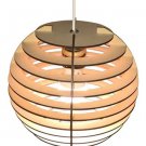 Mdf hanging lamp, minimalistic design, contemporary  style, a lamp to love