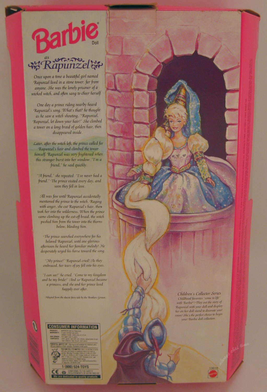 1994 rapunzel barbie value