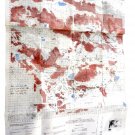 Fort Irwin National Training Center 1970 Map CA 524th Terrain Army Engineer Co