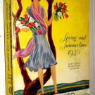 Sears 1930 Catalog Spring Summer Art Deco Cast Iron Stoves Fashion Kansas City