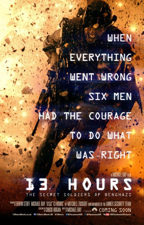 13  Hours Double Sided Original Movie Poster 27x40