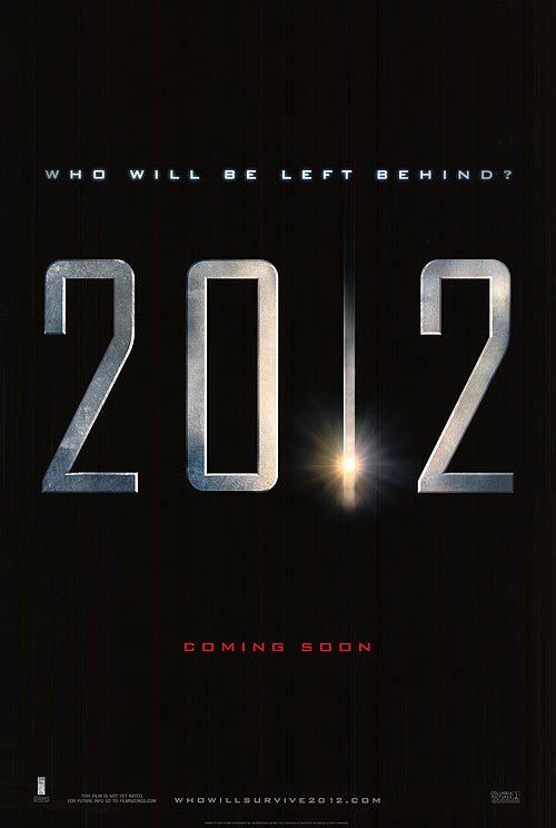 2012 Advance  Double Sided Original Movie Poster 27x40 inches