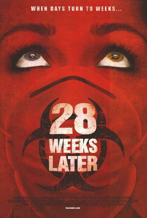 28 Weeks Later Single Sided Original Movie Poster 27x40 inches