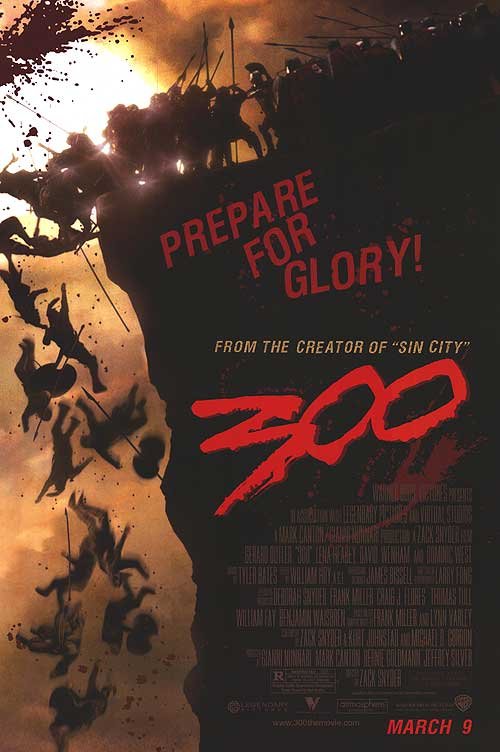 300 Regular Double Sided Original Movie Poster 27x40 inches
