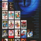 40 Years Anniversary James Bond Single Sided Original Movie Poster 27x40 inches
