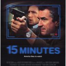 15 Minutes Single Sided Original Movie Poster 27x40 inches