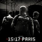The 15:17 to Paris Version A Double Sided Original Movie Poster 27x40 inches
