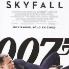 Skyfall Spanish Original Double Sided Movie Poster  27"x40"