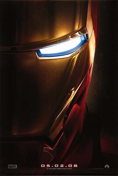 Iron Man  Advance  Original Double Sided Movie Poster  27"x40"