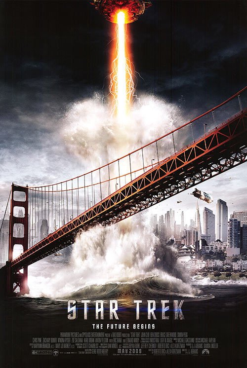 Star Trek XI Bridge   Double Sided Movie Poster 27x40 inches