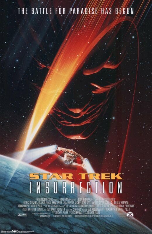 Star Trek : Insurrection Regular Single Sided Movie Poster 27x40 inches