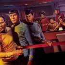 Star Trek Enterprise Crew  Single Sided Movie Poster 27x40 inches