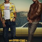 Once Upon a Time in Hollywood  Brad/Caprio Adv Original Double Sided Movie Poster 27x40 inches