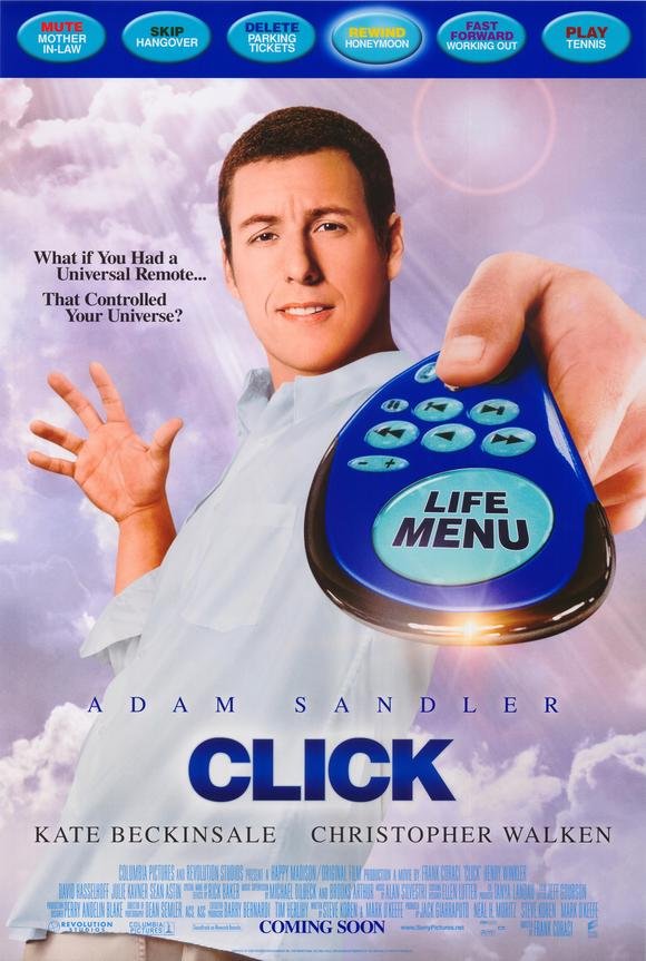 Click Version B Double Sided Original Movie Poster 27&Atilde;�40 inches