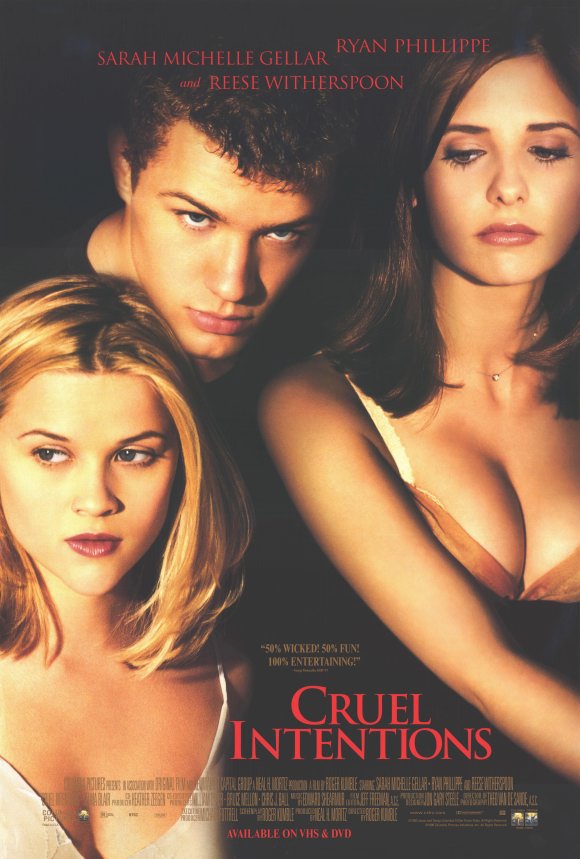 Cruel Intentions International Double Sided Original Movie Poster 27Ã�40 inches