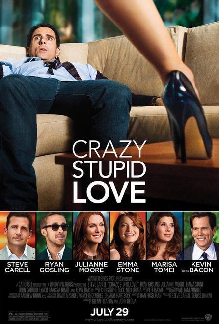 Crazy Stupid Love Double Sided Original Movie Poster 27Ã�40