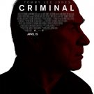 Criminal Tommy Lee Jones Double Sided Original Movie Poster 27×40