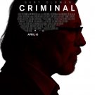 Criminal Gary Oldman Double Sided Original Movie Poster 27×40