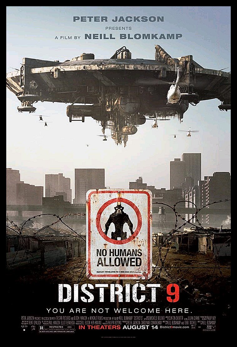District 9 Regular Double Sided Original Movie Poster 27Ã�40