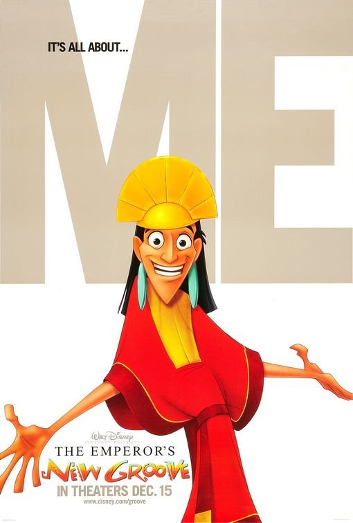Emperor&acirc;��s New Groove Double Sided Original Movie Poster 27&Atilde;�40