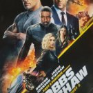 Fast & Furious Presents: Hobbs & Shaw Advance B Double Sided Original Movie Poster 27×40 inches