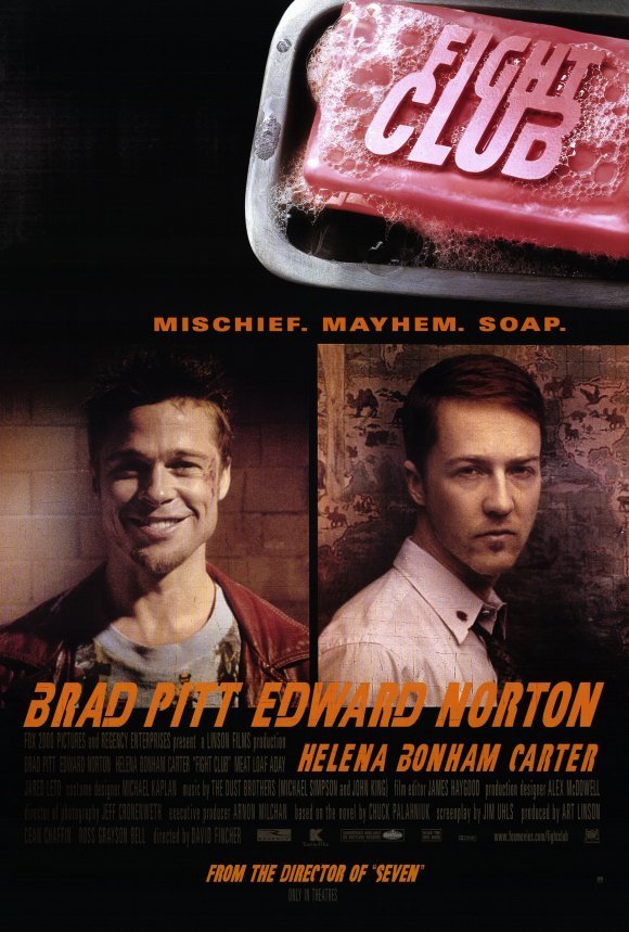 Fight Club Regular Double Sided Original Movie Poster 27&Atilde;�40