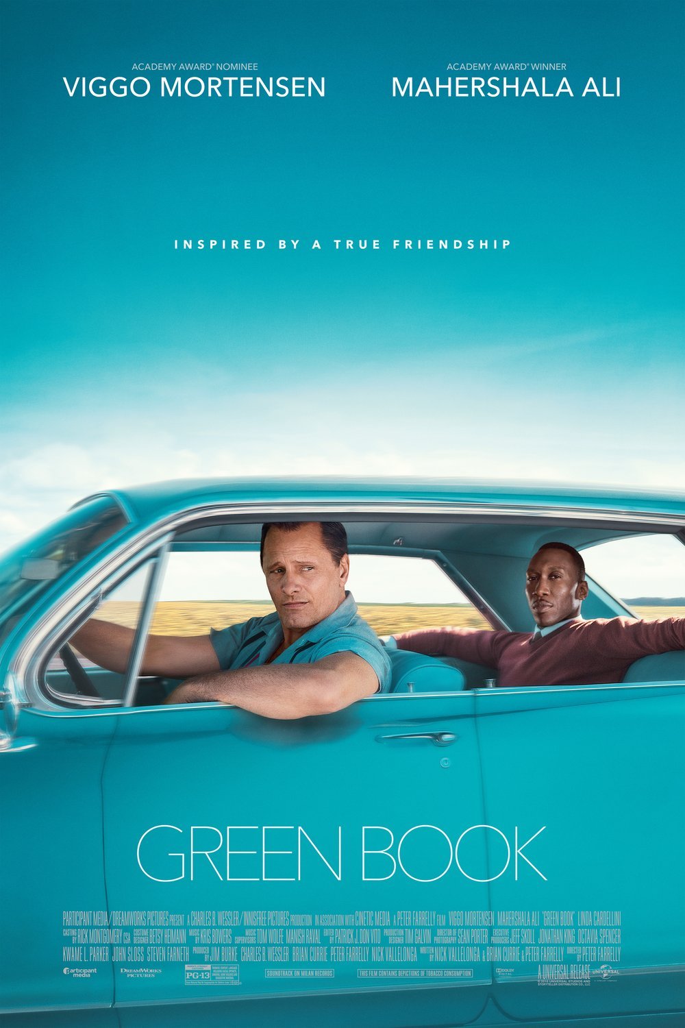 Green Book Regular Double Sided Original Movie Poster 27&Atilde;�40