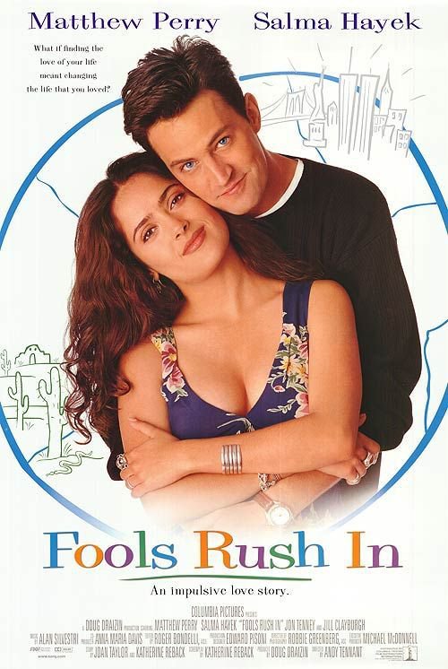 Fools Rush In Double Sided Original Movie Poster 27&Atilde;�40