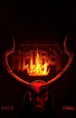 Hellboy 2019 Advance Double Sided Original Movie Poster 27&Atilde;�40 inches