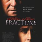 Fracture Double Sided Original Movie Poster 27×40